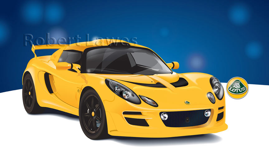 Lotus Exige Illustration