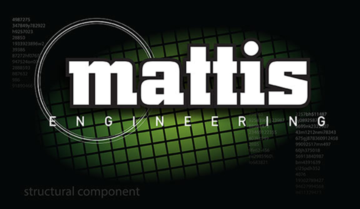 Mattis Brochure Cover Layout